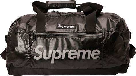 supreme duffle bag retail.